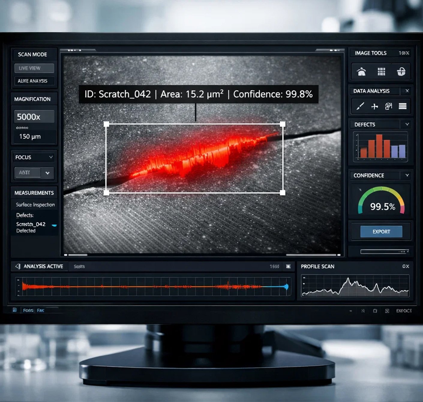 Defekterkennung in Interferometern durch überwachtes regressionsbasiertes Machine Learning